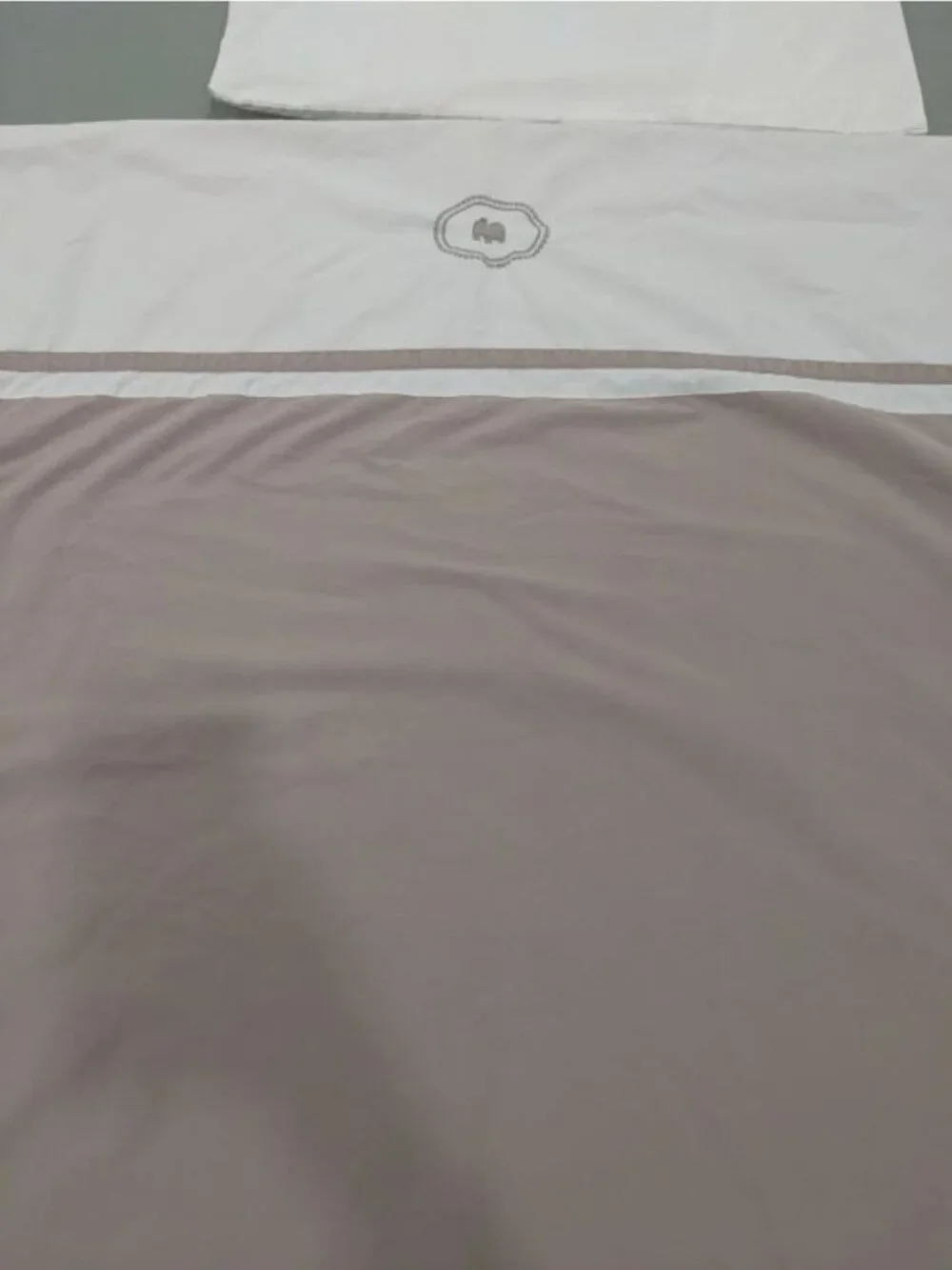 IKEA CHARMTROLL CRIB DUVET COVER PILLOWCASE & PILLOW ELEPHANT SET BABY TODDLER